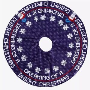 EUC The Office Dwight Christmas Tree Skirt